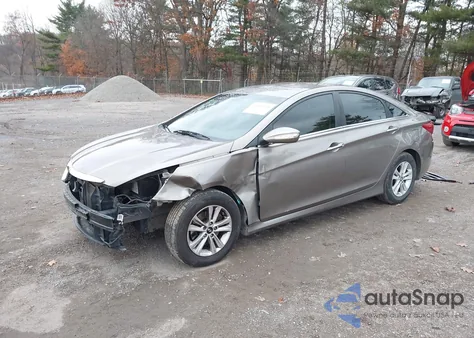 2014 Hyundai Sonata Gls from USA, damaged, VIN 5NPEB4ACXEH847487